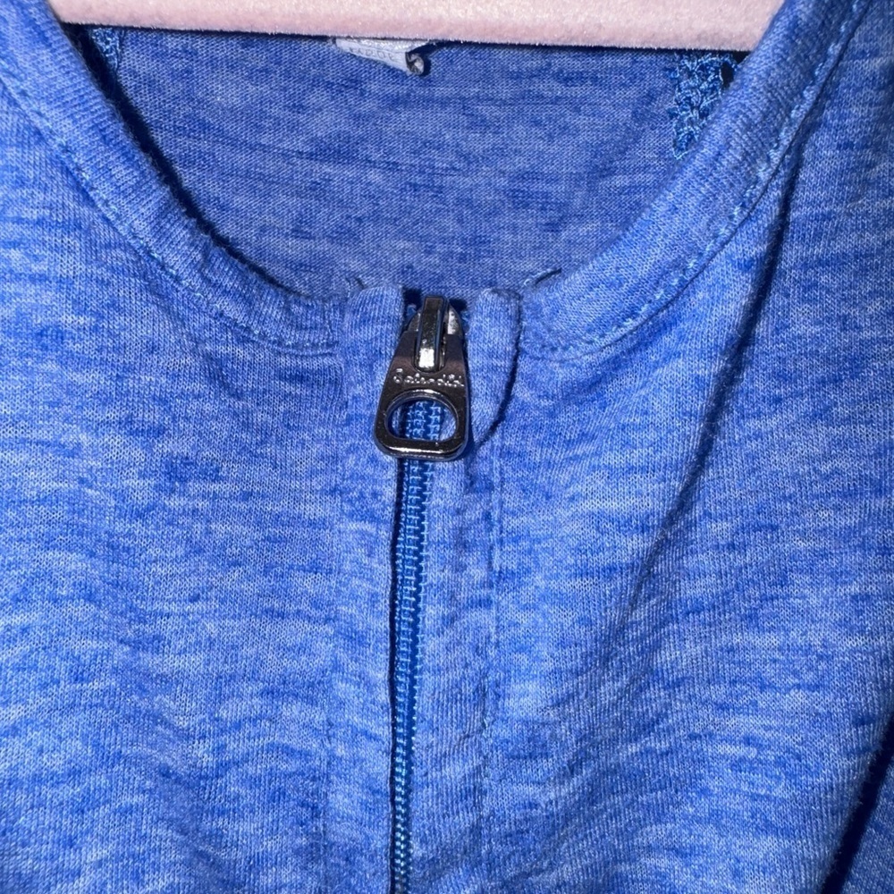 NWOT Splendid 4/5T Girls Blue Zip Mesh Tank Top Dress with Pockets - Picture 2 of 4